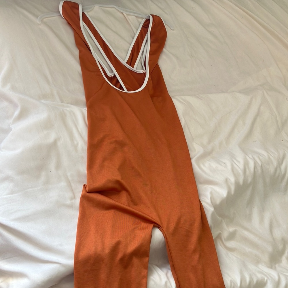 Shein Orange Jumpsuit/Pantsuit